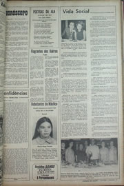Página do jornal Correio do Ceará de junho de 1970