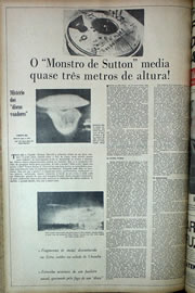 Página do jornal Correio do Ceará de junho de 1970