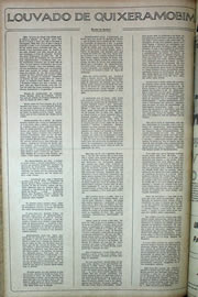 Página do jornal Correio do Ceará de junho de 1970