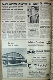 Página do jornal Correio do Ceará de junho de 1970