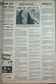 Página do jornal Correio do Ceará de junho de 1970