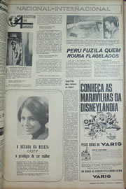 Página do jornal Correio do Ceará de junho de 1970