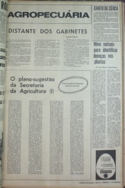 Página do jornal Correio do Ceará de junho de 1970