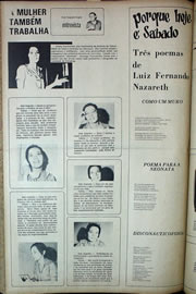 Página do jornal Correio do Ceará de junho de 1970