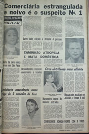 Página do jornal Correio do Ceará de junho de 1970