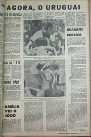 Página do jornal Correio do Ceará de junho de 1970