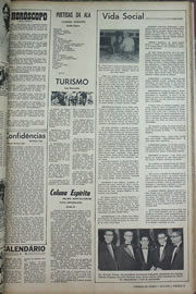 Página do jornal Correio do Ceará de junho de 1970