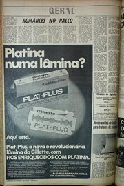 Página do jornal Correio do Ceará de junho de 1970
