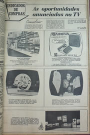 Página do jornal Correio do Ceará de junho de 1970