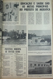 Página do jornal Correio do Ceará de junho de 1970