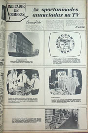 Página do jornal Correio do Ceará de junho de 1970