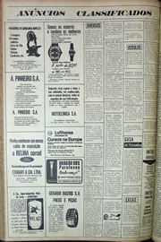 Página do jornal Correio do Ceará de junho de 1970