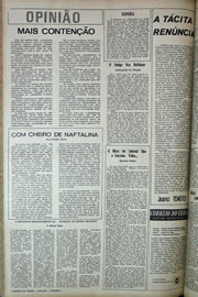 Página do jornal Correio do Ceará de junho de 1970