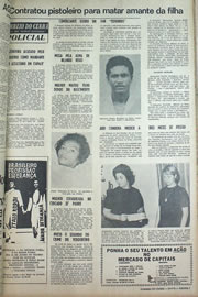 Página do jornal Correio do Ceará de junho de 1970
