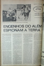 Página do jornal Correio do Ceará de junho de 1970