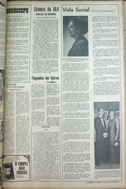 Página do jornal Correio do Ceará de junho de 1970