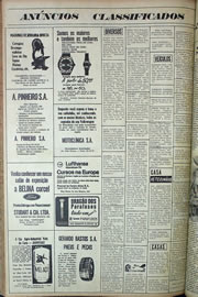 Página do jornal Correio do Ceará de junho de 1970