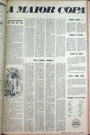 Página do jornal Correio do Ceará de junho de 1970