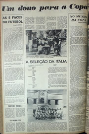 Página do jornal Correio do Ceará de junho de 1970