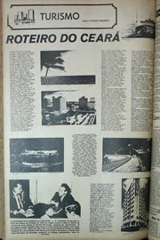 Página do jornal Correio do Ceará de junho de 1970