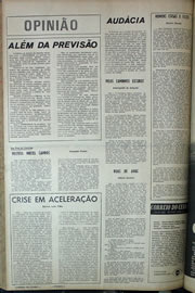 Página do jornal Correio do Ceará de junho de 1970