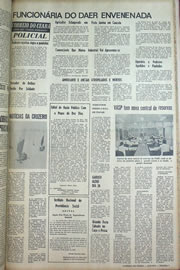 Página do jornal Correio do Ceará de junho de 1970