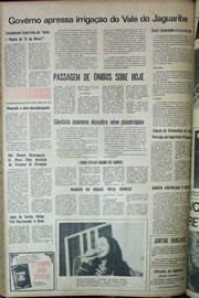 Página do jornal Correio do Ceará de junho de 1970