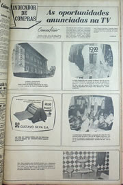 Página do jornal Correio do Ceará de junho de 1970