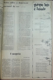 Página do jornal Correio do Ceará de junho de 1970