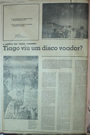 Página do jornal Correio do Ceará de julho de 1970