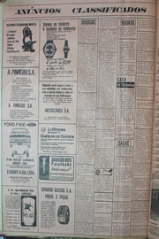 Página do jornal Correio do Ceará de julho de 1970