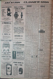 Página do jornal Correio do Ceará de julho de 1970