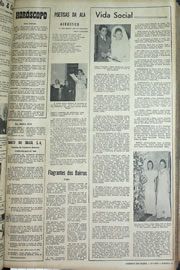 Página do jornal Correio do Ceará de julho de 1970