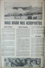Página do jornal Correio do Ceará de julho de 1970
