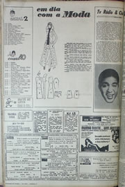 Página do jornal Correio do Ceará de julho de 1970