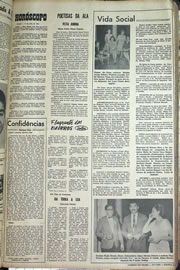 Página do jornal Correio do Ceará de julho de 1970