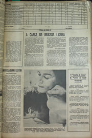 Página do jornal Correio do Ceará de julho de 1970