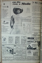 Página do jornal Correio do Ceará de julho de 1970