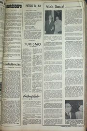 Página do jornal Correio do Ceará de julho de 1970
