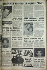 Página do jornal Correio do Ceará de julho de 1970
