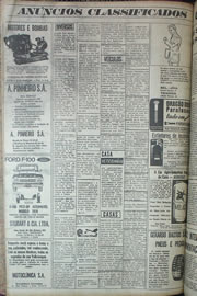 Página do jornal Correio do Ceará de julho de 1970
