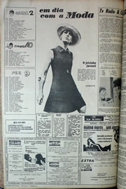 Página do jornal Correio do Ceará de julho de 1970