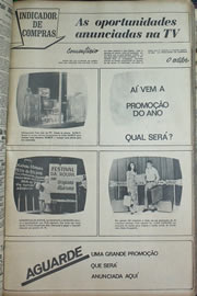 Página do jornal Correio do Ceará de julho de 1970