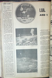 Página do jornal Correio do Ceará de julho de 1970