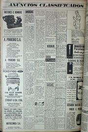 Página do jornal Correio do Ceará de julho de 1970