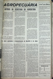 Página do jornal Correio do Ceará de julho de 1970