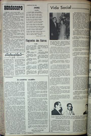 Página do jornal Correio do Ceará de julho de 1970