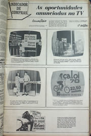 Página do jornal Correio do Ceará de julho de 1970
