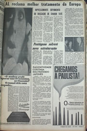 Página do jornal Correio do Ceará de julho de 1970