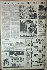 Página do jornal Correio do Ceará de agosto de 1970